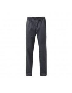 Calça Estilo Pijama Stretch Tamanho L Cinza Escuro