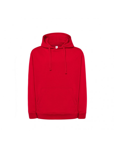 Sweatshirt Algodão 260g Com Capuz Vermelho Tamanho L