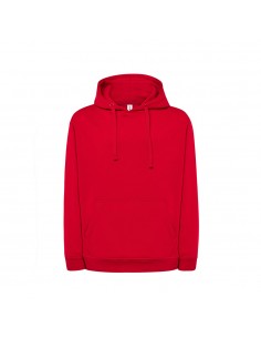 Sweatshirt Algodão 260g Com Capuz Vermelho Tamanho XL