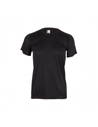 T-Shirt Adulto 100% Poliéster Bird Eye 130g Preto Tamanho L