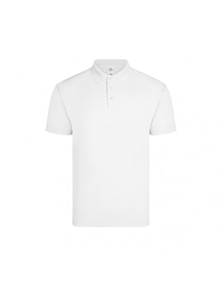 Polo Adulto Manga Curta CoolPass 160g Branco Tamanho S