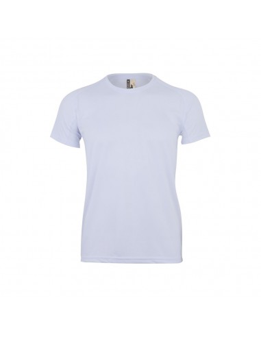 T-Shirt Adulto 100% Poliéster Bird Eye 130g Branco Tamanho L