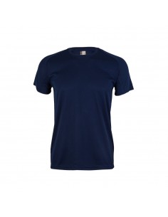 T-Shirt Adulto 100% Poliéster Bird Eye 130g Azul Navy Tam.M