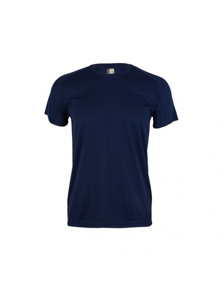 T-Shirt Adulto 100% Poliéster Bird Eye 130g Azul Navy Tam.L