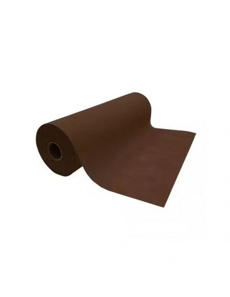 Rolo Toalhas Mesa Decor 0,40mx48m c/Pre-Corte 120cm Castanho