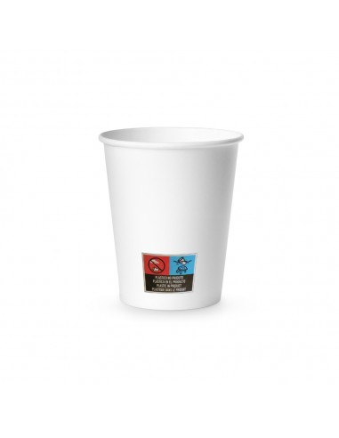 Copos 120ml Papel 4oz Branco 50un