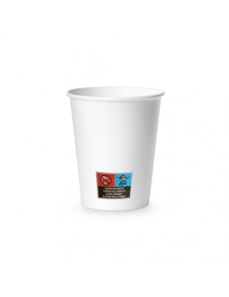 Copos 120ml Papel 4oz Branco 50un