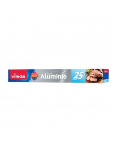 Rolo Alumínio Alimentar Vileda 25mts