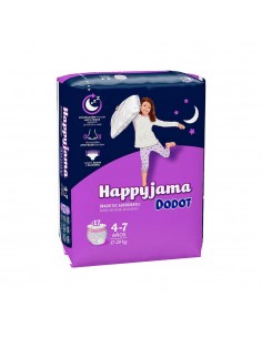 Fraldas Dodot 4-7 Anos (17-29kg) Happyjama 17un