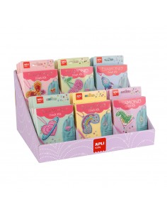 Kit Adereços DIY Craft Kits Apli Kids Expositor 18un