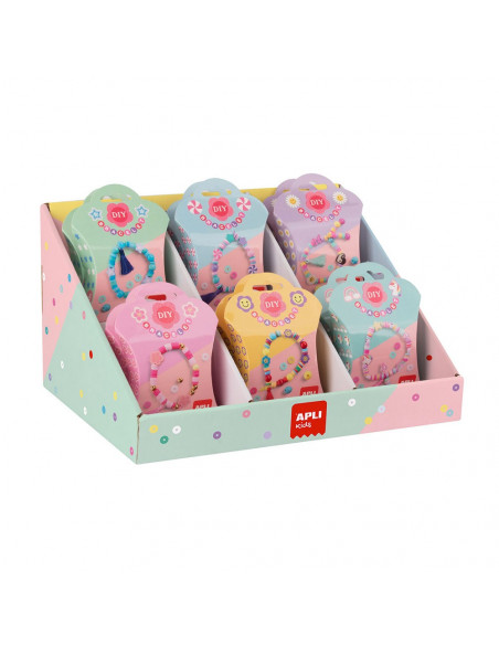 Kit Pulseiras DIY Apli Kids Expositor 18un