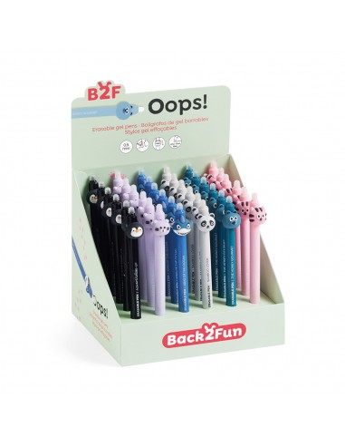 Esferográfica Apagável Oops Expositor 36un