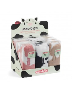 Estojo Peluche Moo/Go Expositor 12un