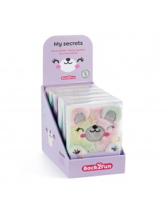 Diário Secreto 160x350mm Pautado My Secrets Expositor 9un