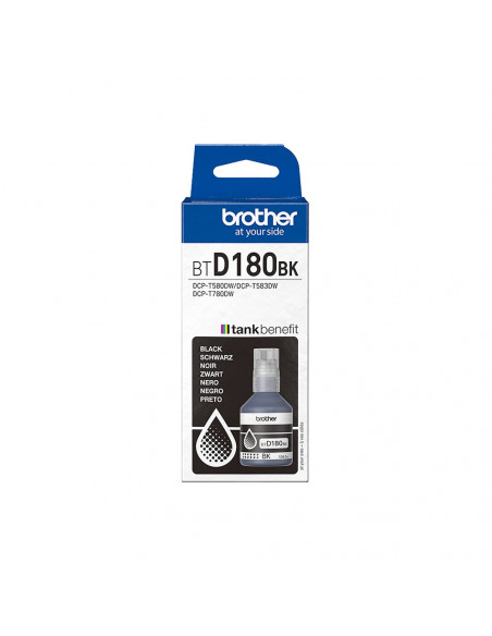 Tinteiro Brother BTD180BK Preto 7500 Pág.