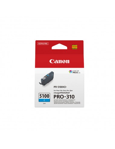 Tinteiro Canon PFI-5100 Azul 6953C001