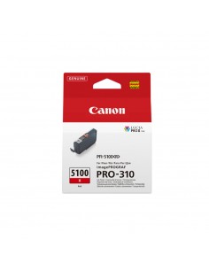 Tinteiro Canon PFI-5100 Vermelho 6958C001