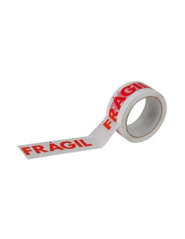 Fita Adesiva Impressa FRÁGIL 50mmx66mt