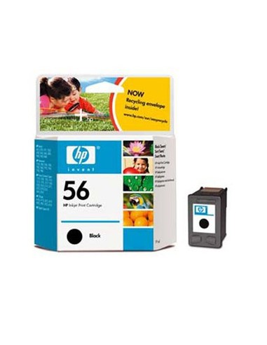 Tinteiro HP 56 Preto C6656A 19ml 520 Pág.