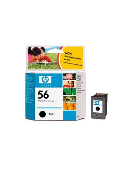 Tinteiro HP 56 Preto C6656A 19ml 520 Pág.