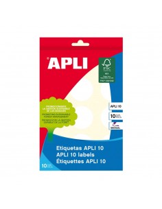 Etiquetas Redondas 32mm Branco Apli 1630 150un