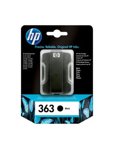 Tinteiro HP 363 Preto C8721E 6ml 410 Pág.