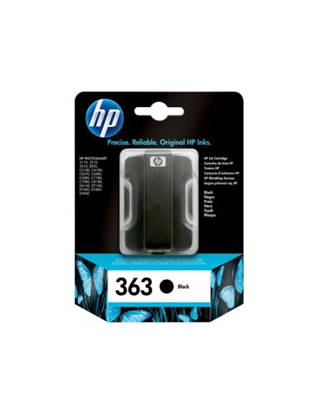Tinteiro HP 363 Preto C8721E 6ml 410 Pág.