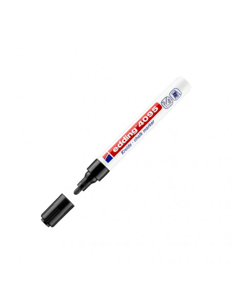 Marcador Giz Edding 4095 2-3mm Preto 1un