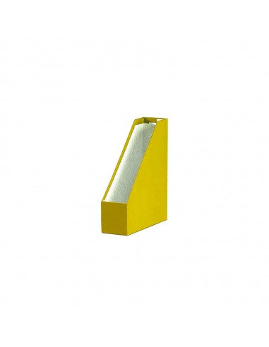 Porta Revistas 30x25x8cm Cartão Amarelo