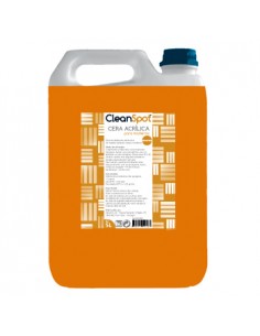 Cera Acrilica para Pavimentos Amarela CleanSpot 5L