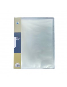 Pasta c/40 Bolsas 80 Páginas Catálogo Transparente