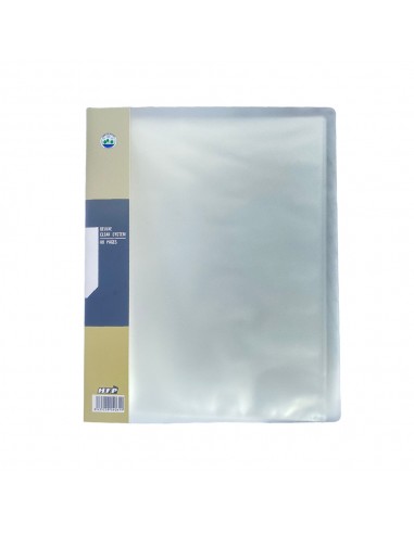 Pasta c/40 Bolsas 80 Páginas Catálogo Transparente