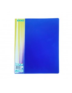 Pasta c/40 Bolsas 80 Páginas Catálogo Deluxe Azul