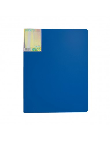 Pasta c/40 Bolsas 80 Páginas Catálogo Azul