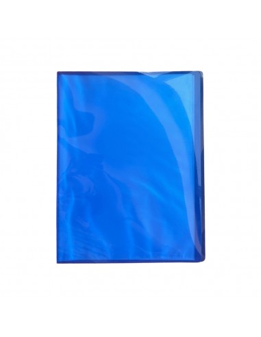 Pasta c/10 Bolsas 20 Páginas Catálogo Azul