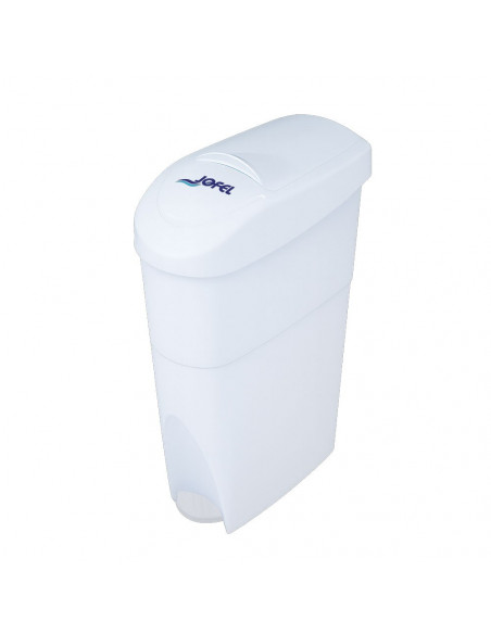 Contentor 15L com Pedal WC Feminino Branco