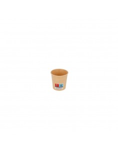 Copos 90ml Cartão Kraft Bebidas Quentes 50un