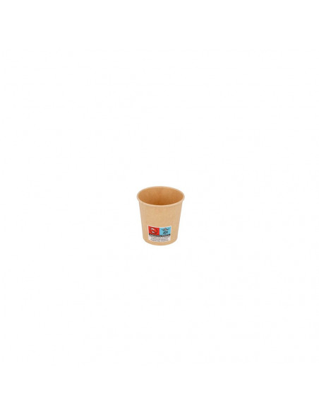 Copos 90ml Cartão Kraft Bebidas Quentes 50un
