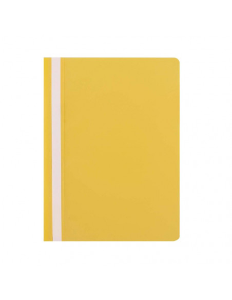 Classificador Capa Transparente Amarelo 1un