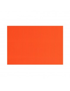 Cartão Canelado Colorido 50x70cm Laranja Folha