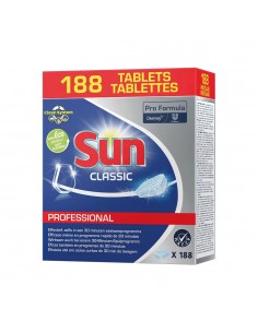 Detergente Máquina Loiça Pastilhas Sun Classic PF 188un