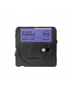 Fita Btagf31 12mmx4mts Roxo/Preto