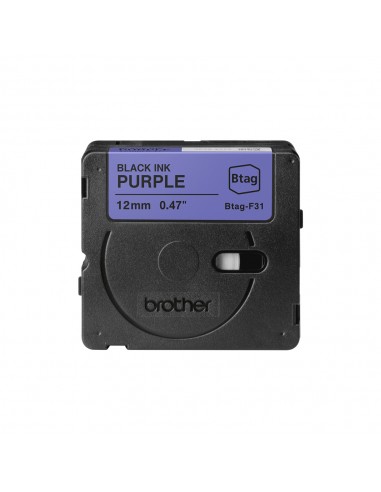 Fita Btagf31 12mmx4mts Roxo/Preto
