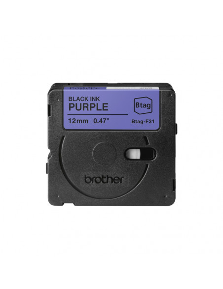 Fita Btagf31 12mmx4mts Roxo/Preto
