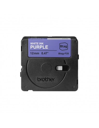 Fita Btagf35 12mmx4mts Roxo/Branco