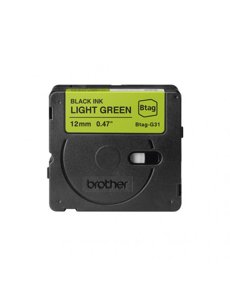 Fita Btagg31 12mmx4mts Verde/Preto