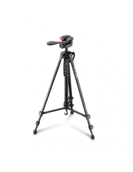 Tripé Star 153 3D para Câmara e Smartphone Preto