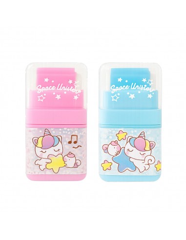 Borracha c/ Rolo Anti-Poeira Unicorns Sortido 1un