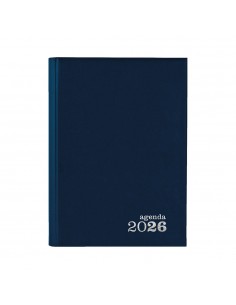 Agenda Diária 2026 Basic 140x200mm Azul