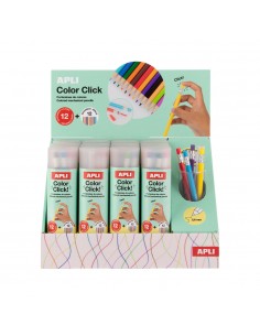 Lapiseiras de Cor Color Click Expositor 12un